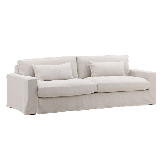 Birch Wood and Select Hardwood Sofa 92 in Wide