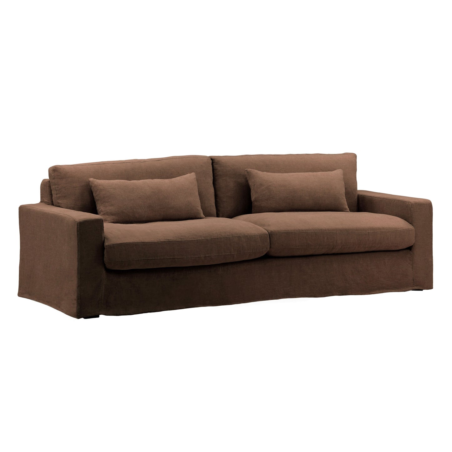 Birch Wood and Select Hardwood Sofa 92 in Wide