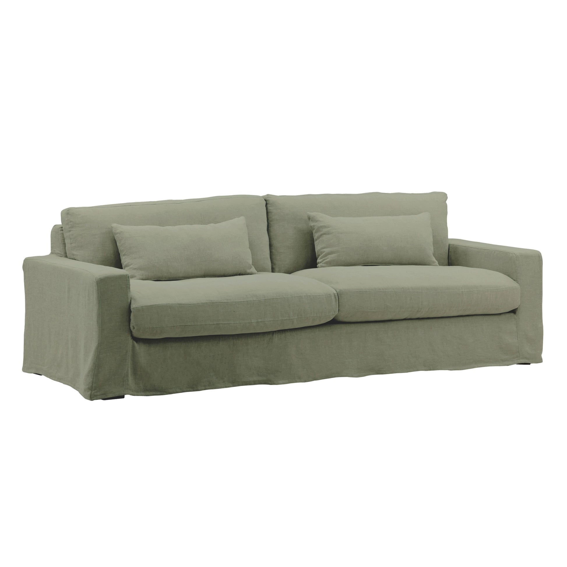 Birch Wood and Select Hardwood Sofa 92 in Wide