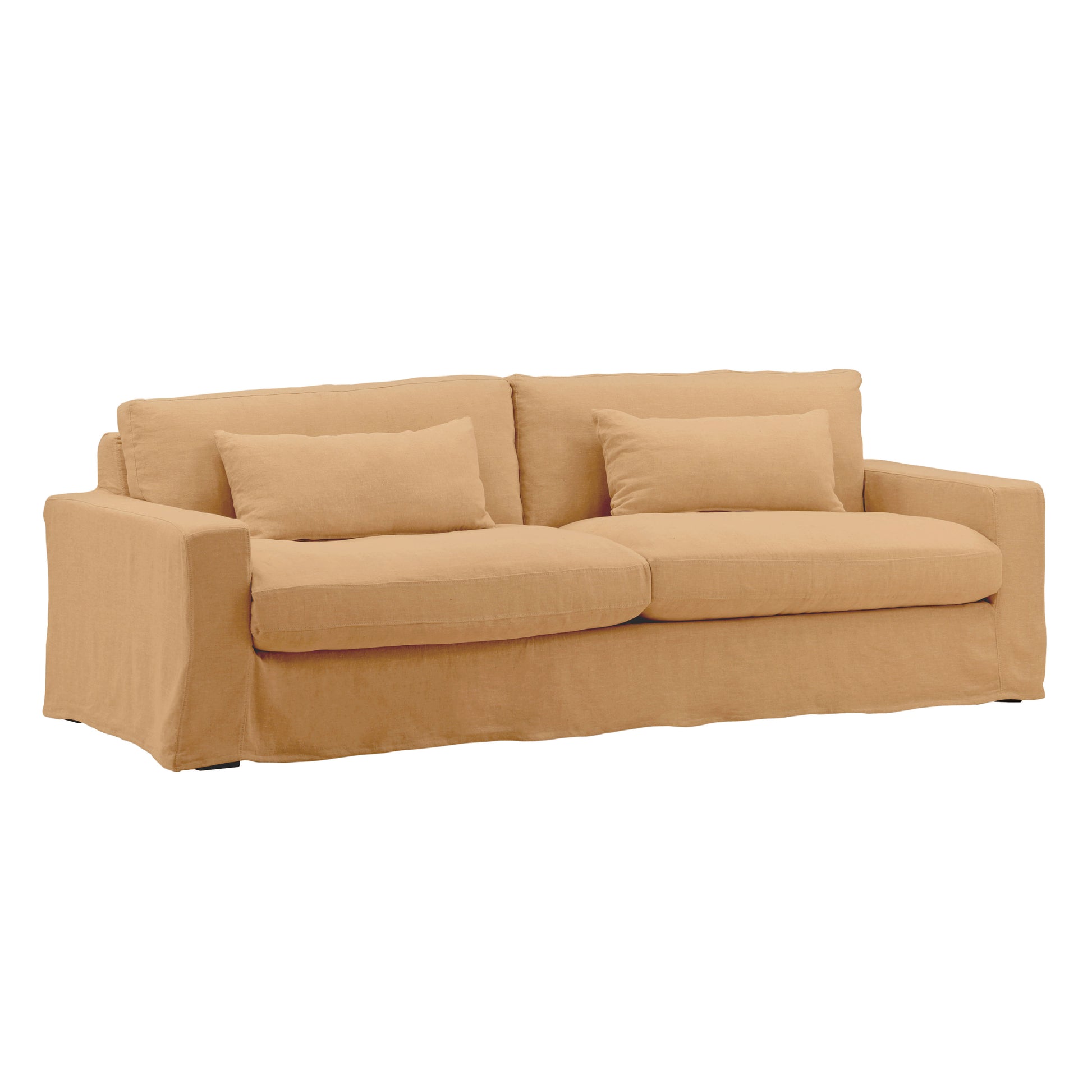 Birch Wood and Select Hardwood Sofa 92 in Wide