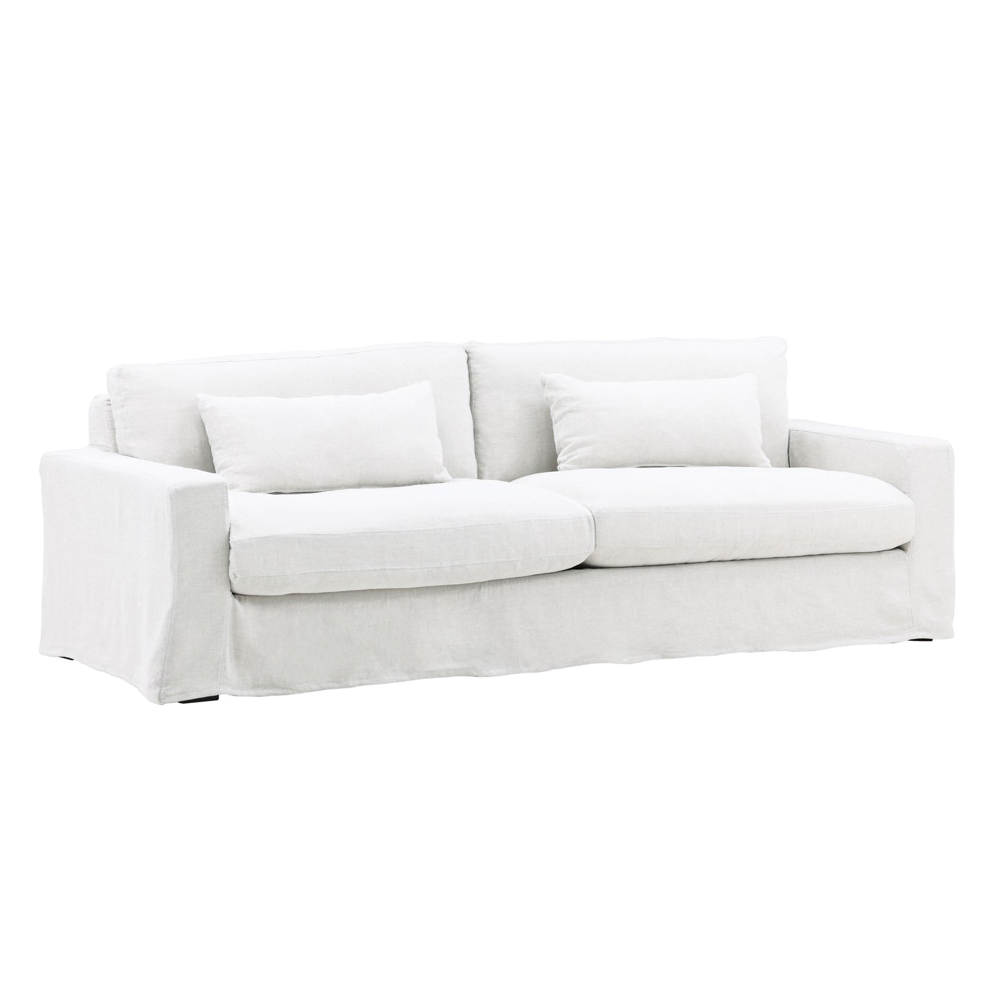 Birch Wood and Select Hardwood Sofa 92 in Wide