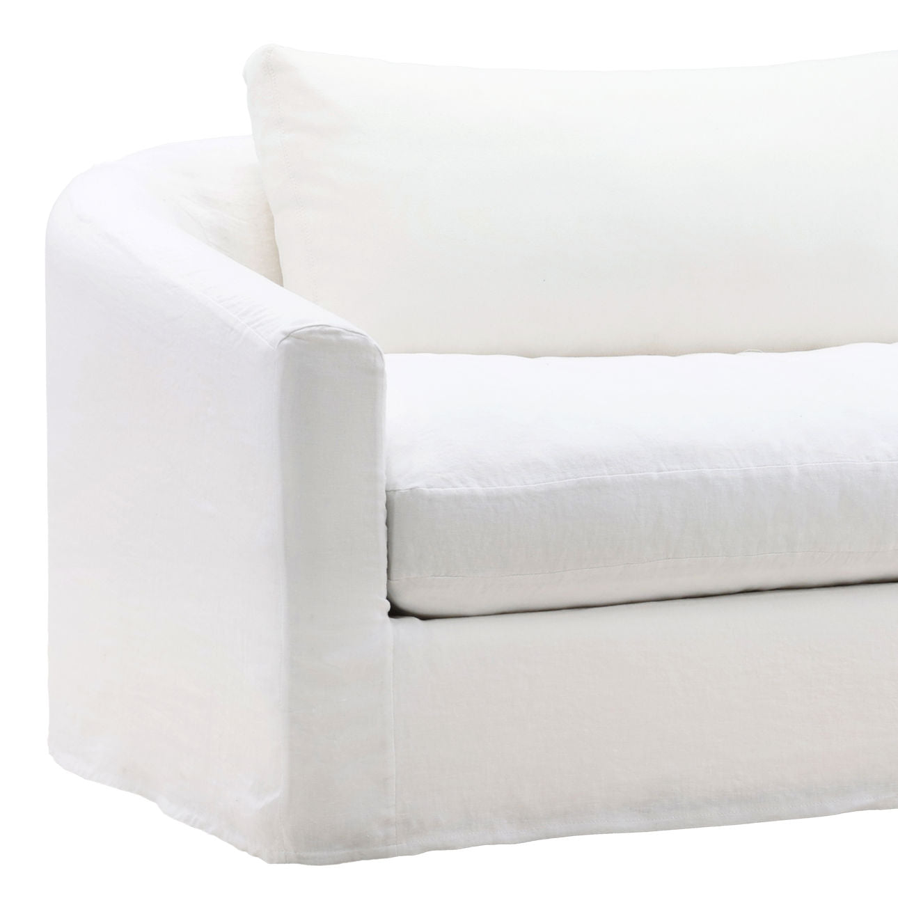 Birch Wood and Select Hardwood Sofa 98.5 in Wide