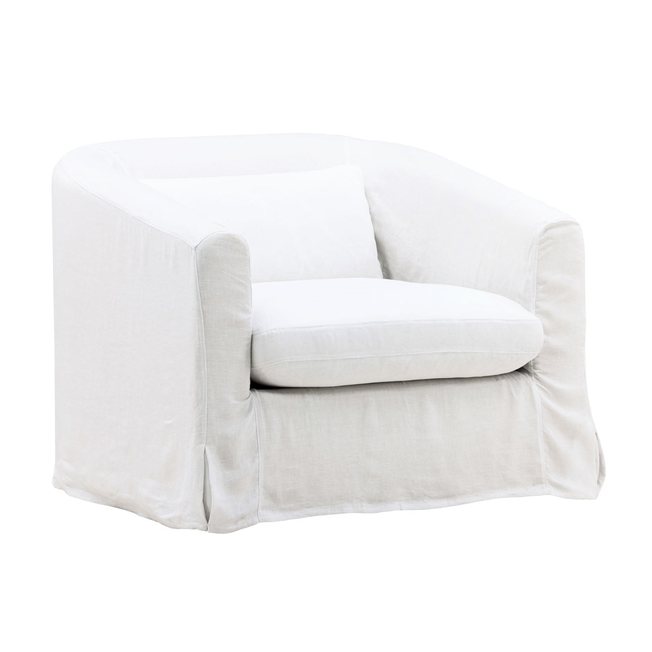 Birch Wood and Select Hardwood Sofa 39 in Wide