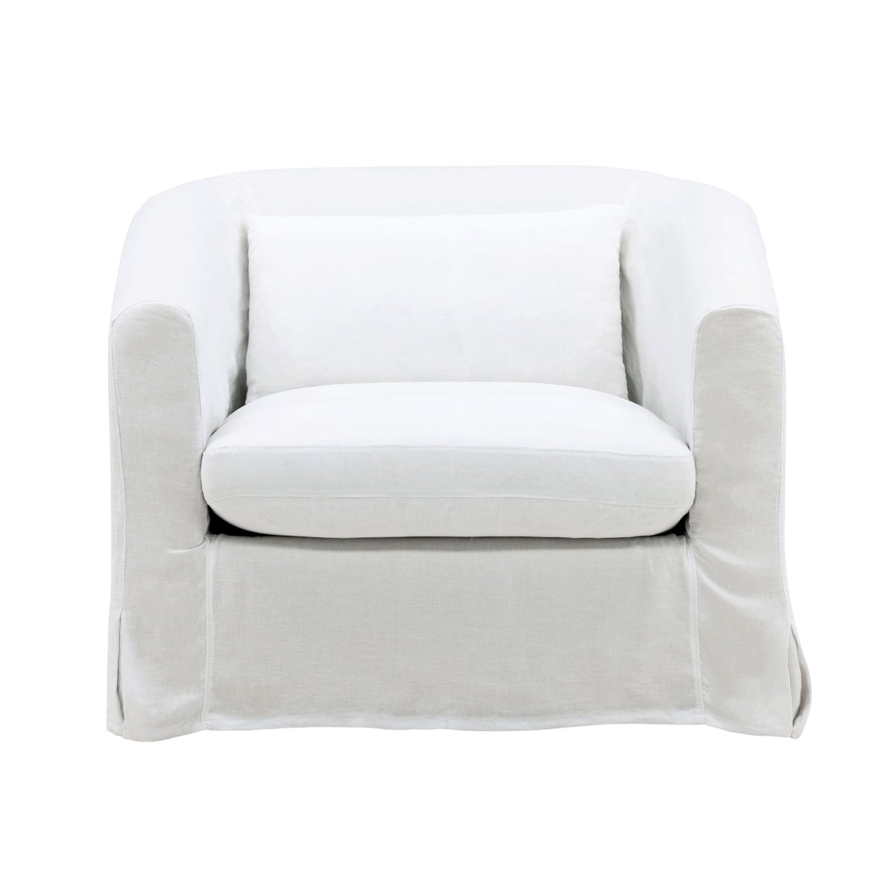 Birch Wood and Select Hardwood Sofa 39 in Wide