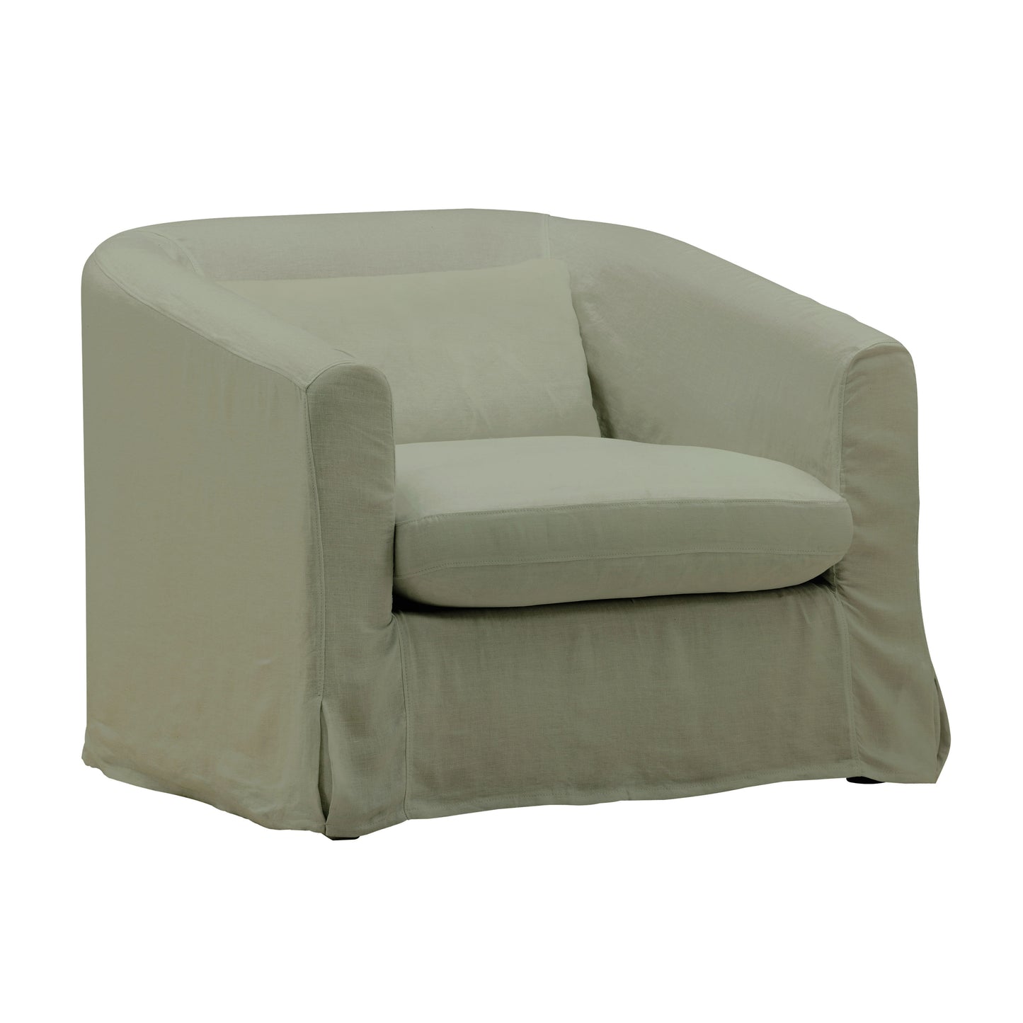 Birch Wood and Select Hardwood Sofa 39 in Wide