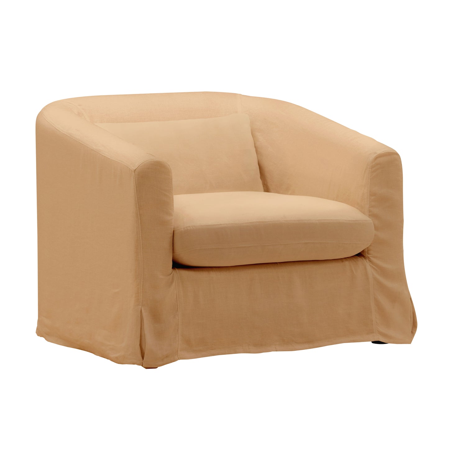 Birch Wood and Select Hardwood Sofa 39 in Wide