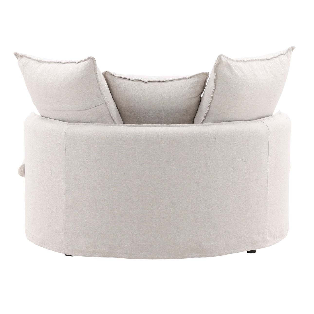 Birch Wood and Select Hardwood Lounger 54 in Wide