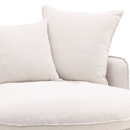 Birch Wood and Select Hardwood Lounger 54 in Wide