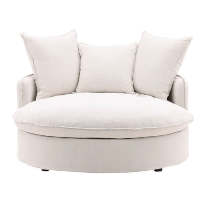 Birch Wood and Select Hardwood Lounger 54 in Wide