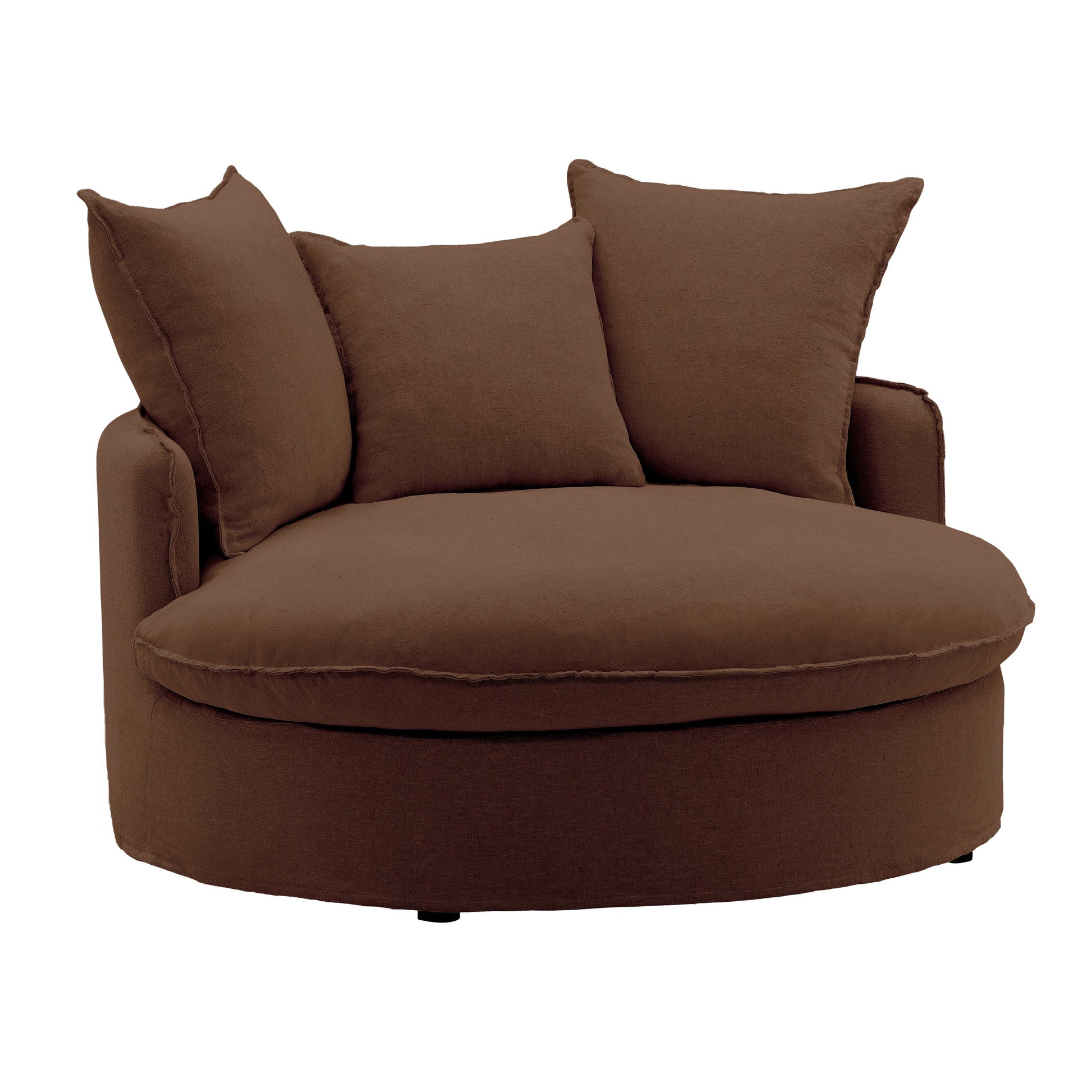 Birch Wood and Select Hardwood Lounger 54 in Wide