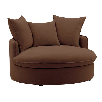 Birch Wood and Select Hardwood Lounger 54 in Wide
