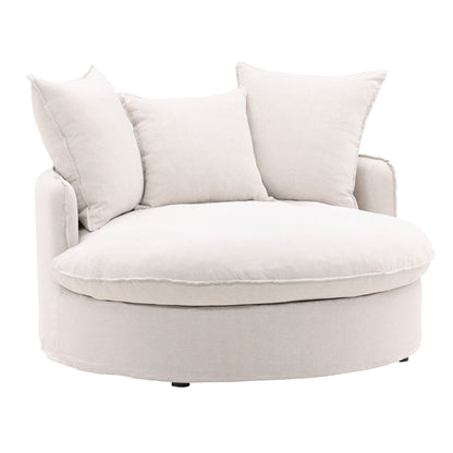 Birch Wood and Select Hardwood Lounger 54 in Wide