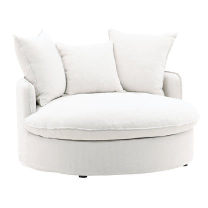 Birch Wood and Select Hardwood Lounger 54 in Wide
