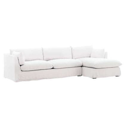 Modern Birch Wood and Select Hardwood Sectional