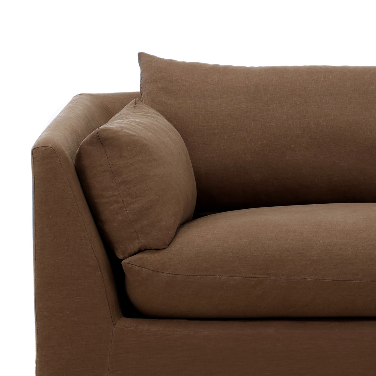 Birch Wood and Select Hardwood Sofa 98.5 in Wide