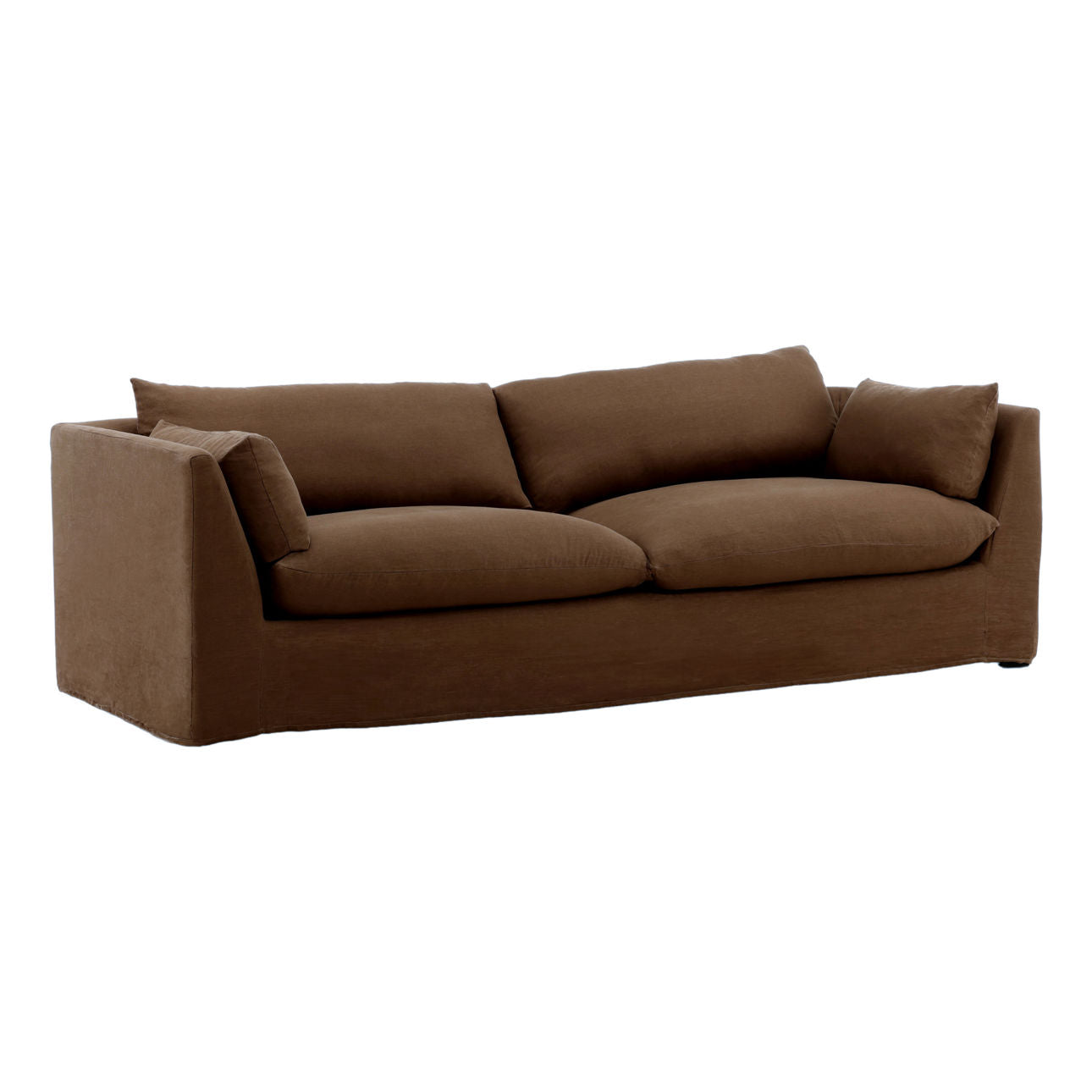 Birch Wood and Select Hardwood Sofa 98.5 in Wide