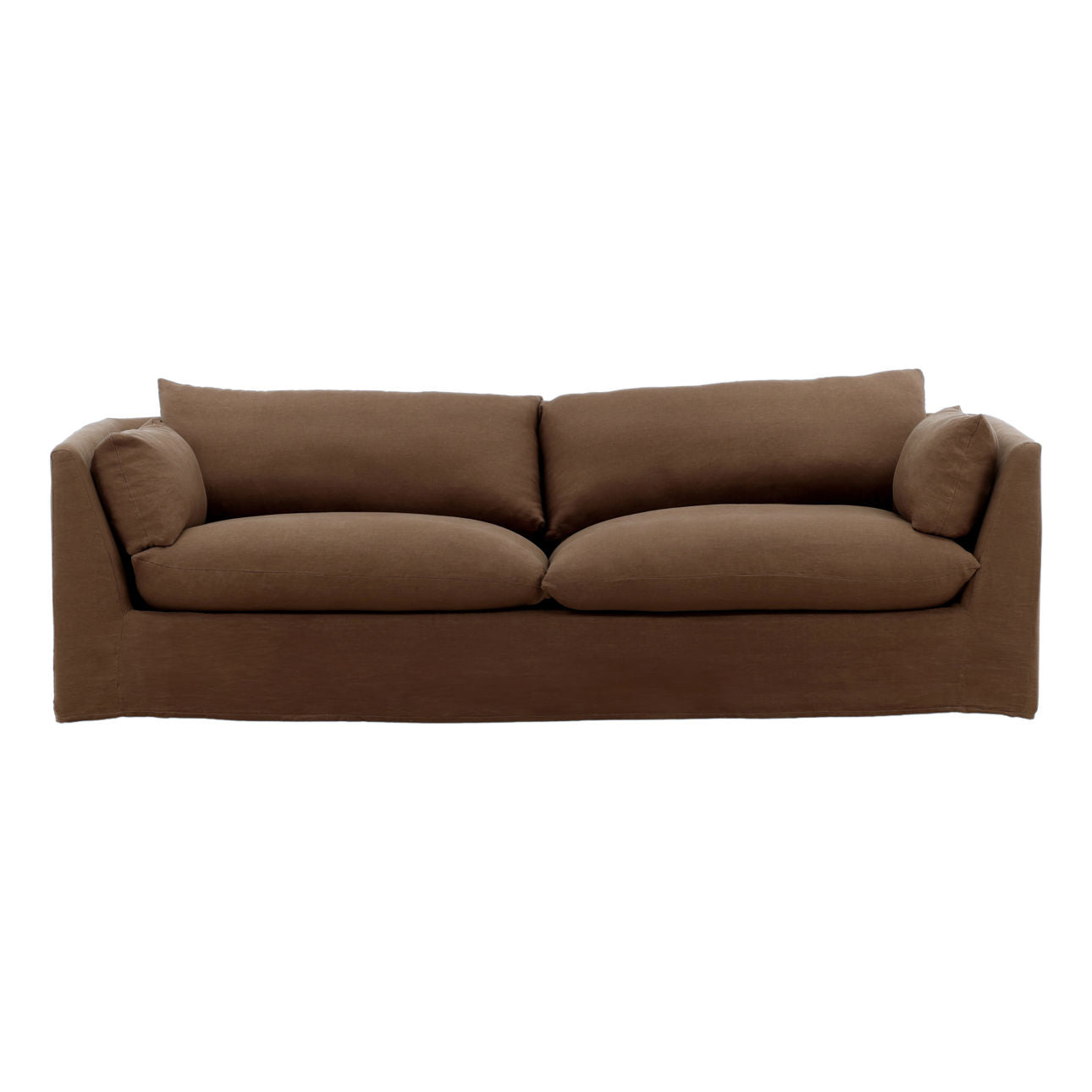 Birch Wood and Select Hardwood Sofa 98.5 in Wide