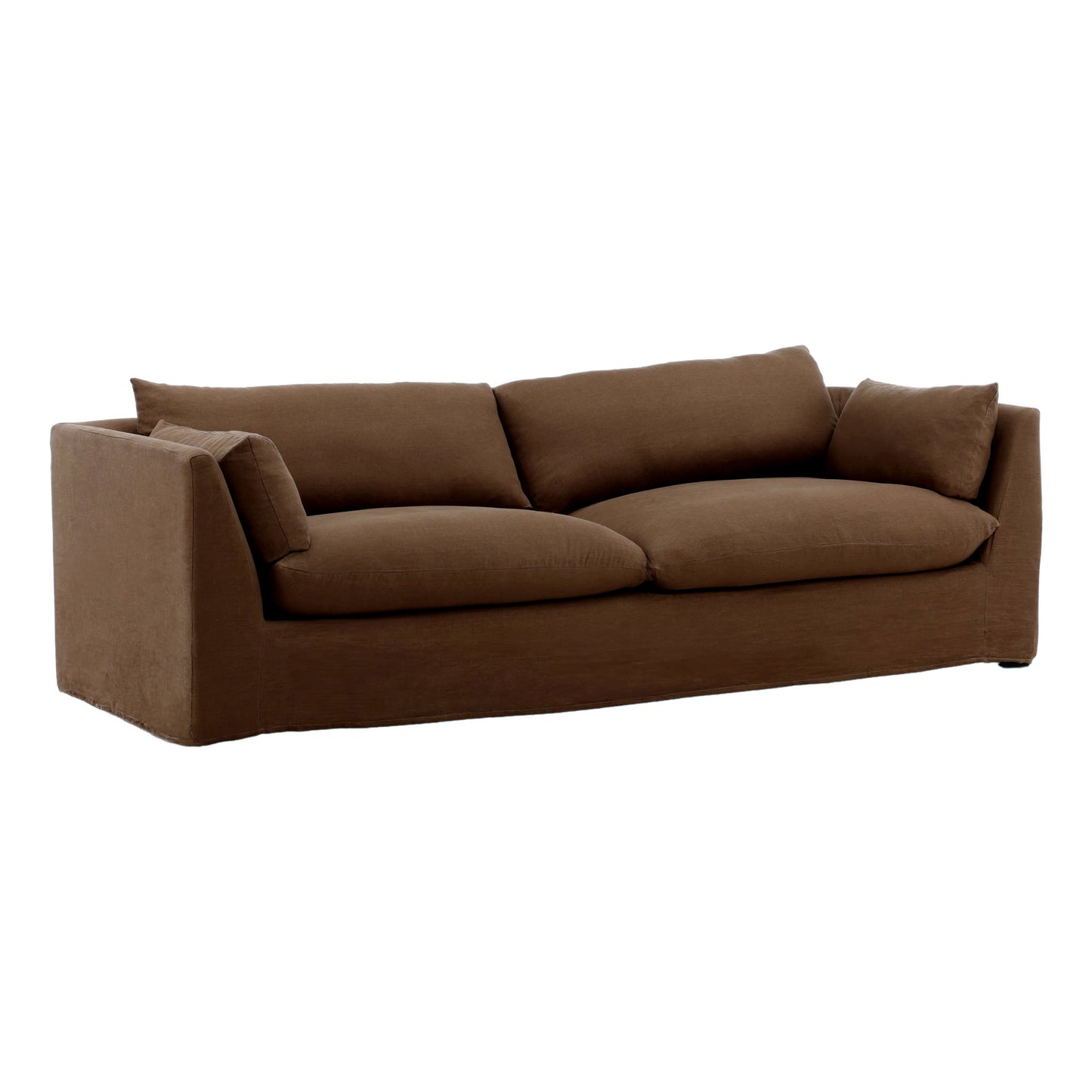 Birch Wood and Select Hardwood Sofa 98.5 in Wide