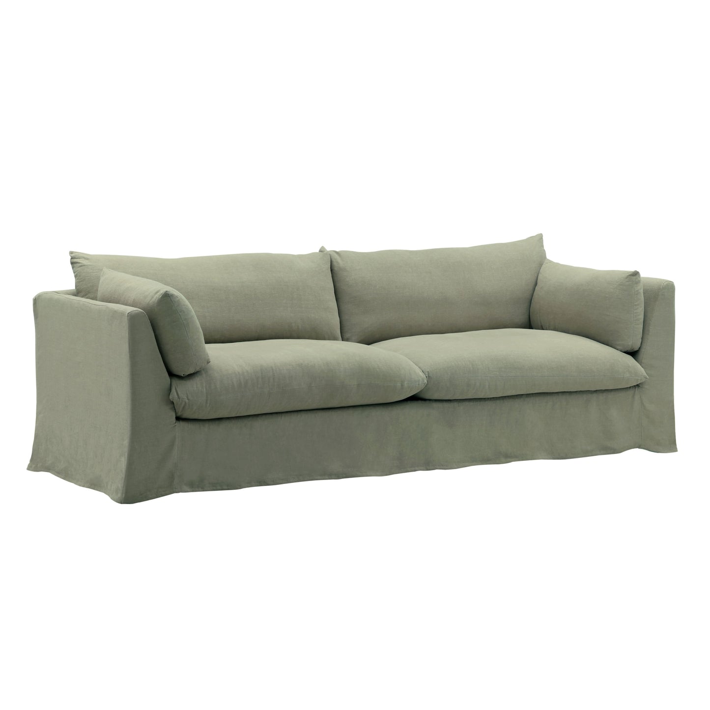 Birch Wood and Select Hardwood Sofa 98.5 in Wide