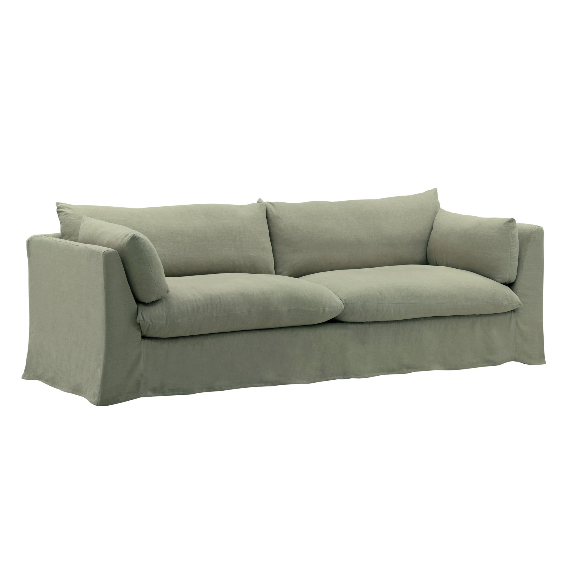 Birch Wood and Select Hardwood Sofa 98.5 in Wide