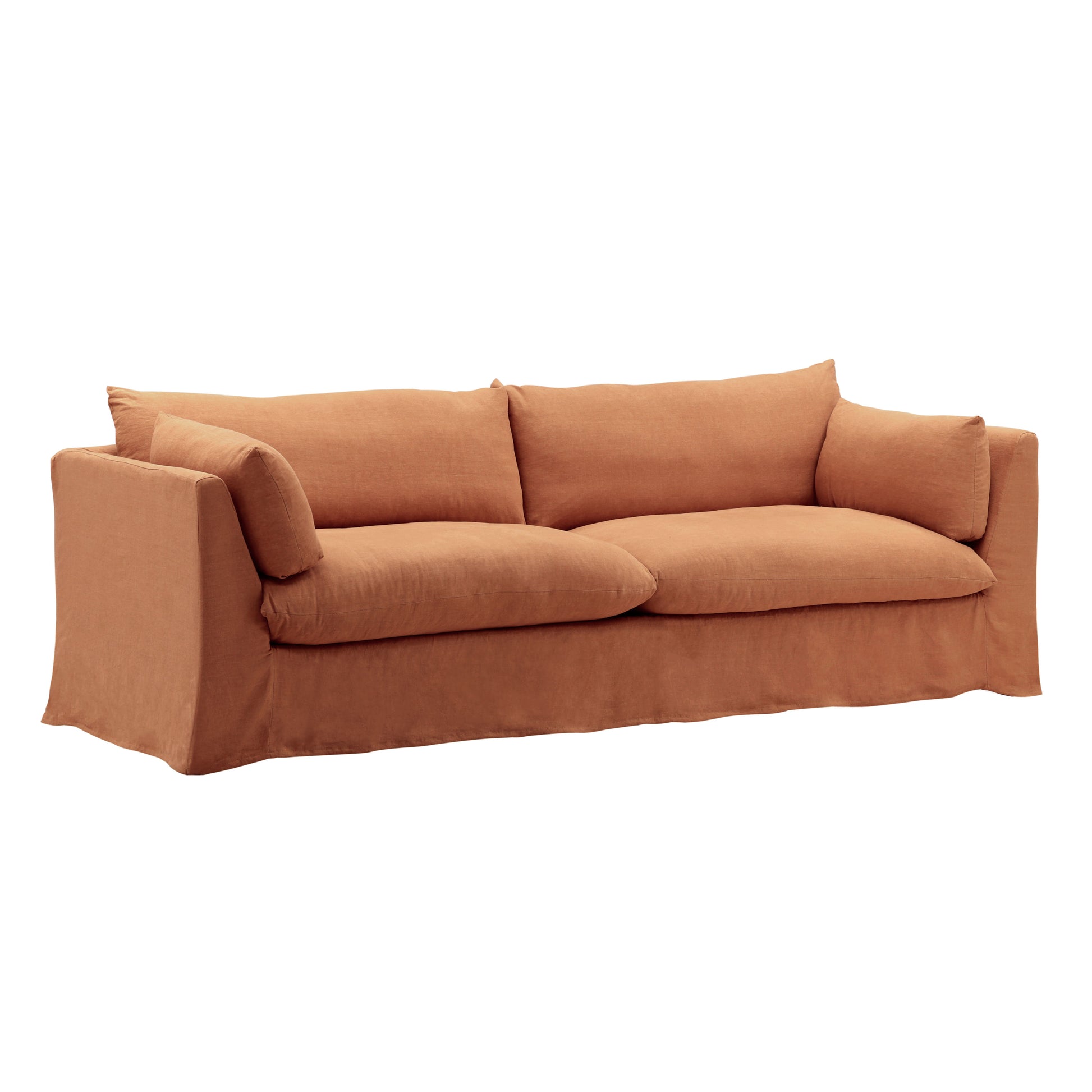 Birch Wood and Select Hardwood Sofa 98.5 in Wide