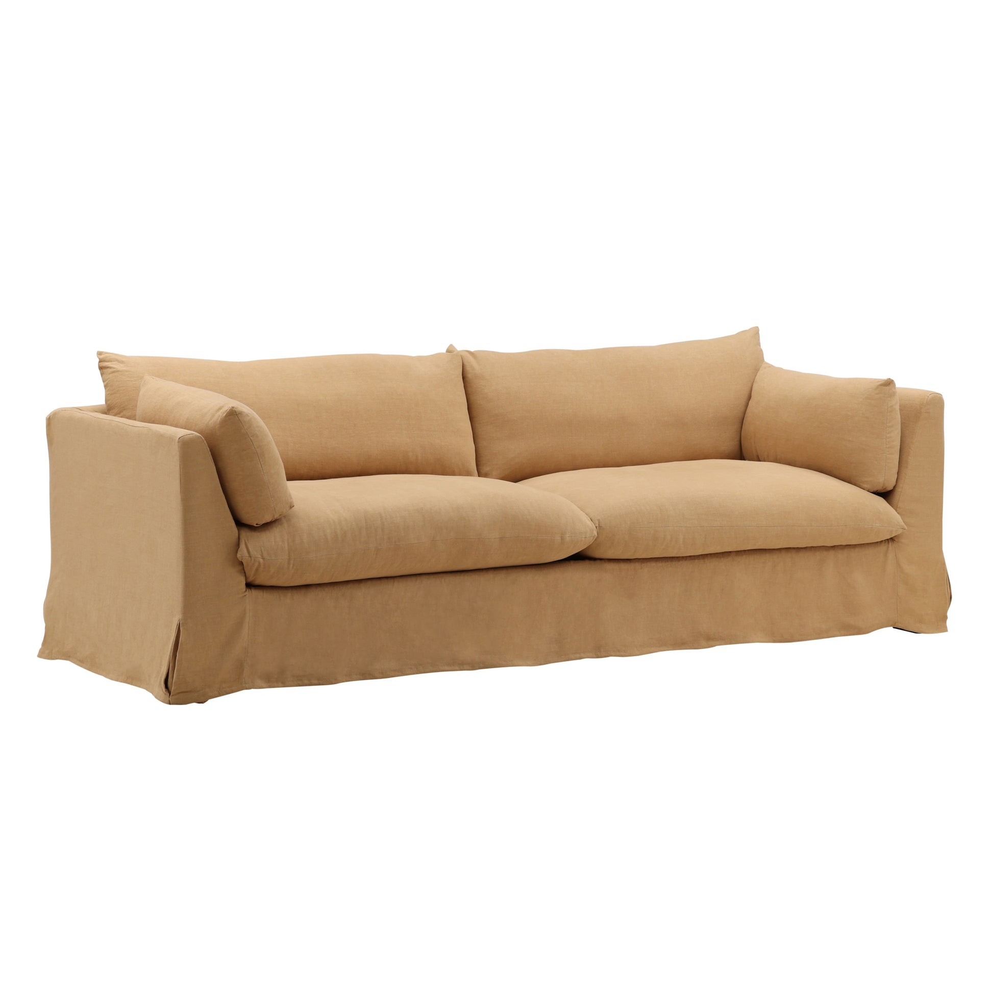 Birch Wood and Select Hardwood Sofa 98.5 in Wide