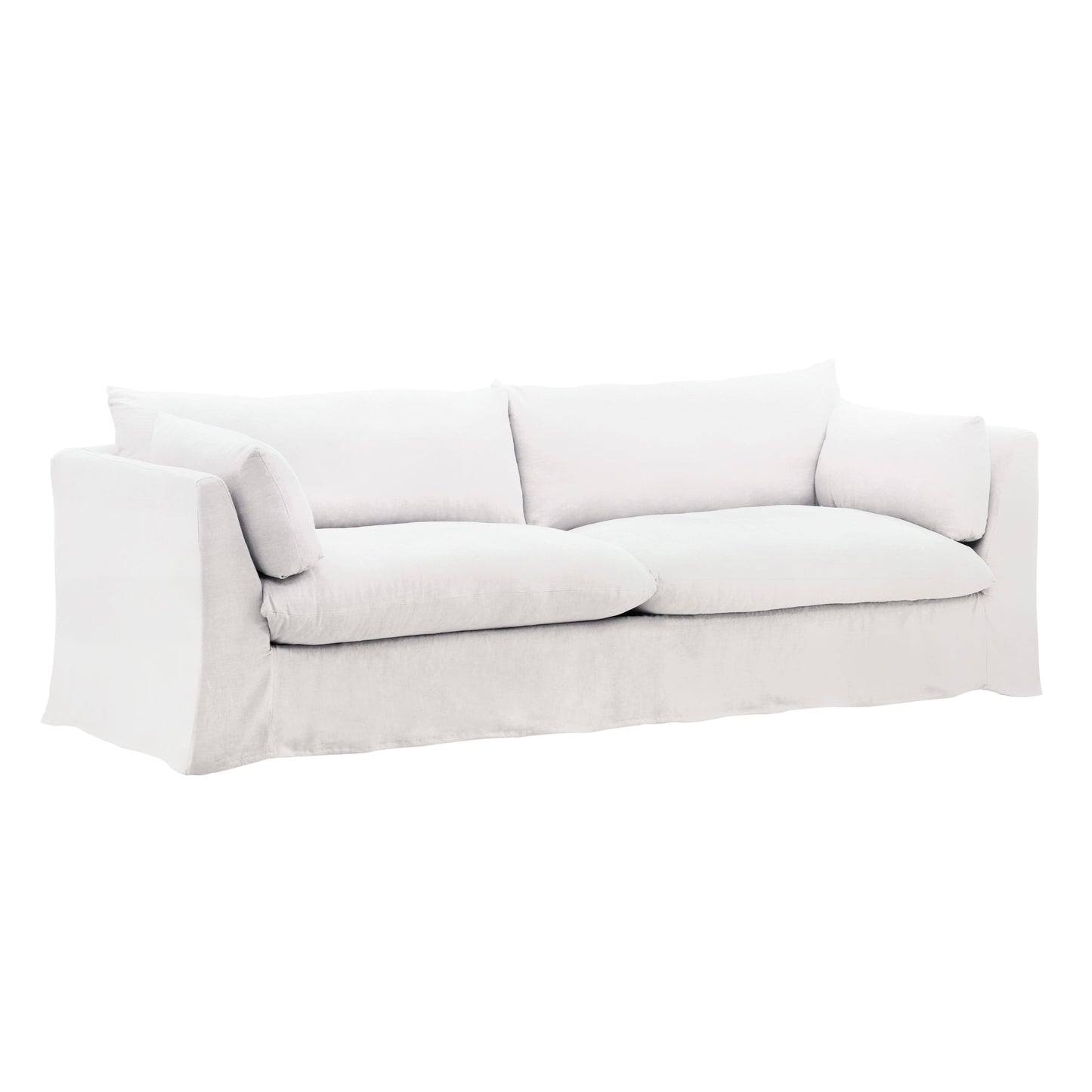 Birch Wood and Select Hardwood Sofa 98.5 in Wide