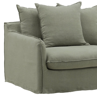 Birch Wood and Select Hardwood Sofa 51 in Wide