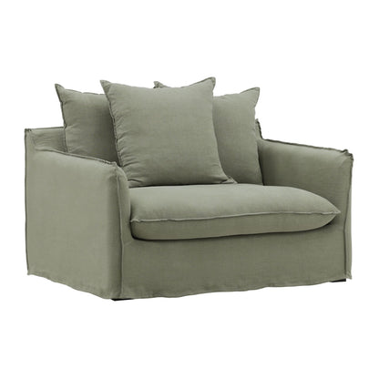 Birch Wood and Select Hardwood Sofa 51 in Wide