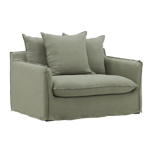 Birch Wood and Select Hardwood Sofa 51 in Wide