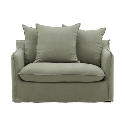 Birch Wood and Select Hardwood Sofa 51 in Wide