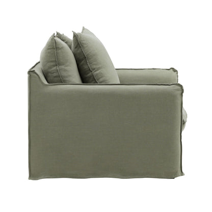 Birch Wood and Select Hardwood Sofa 51 in Wide