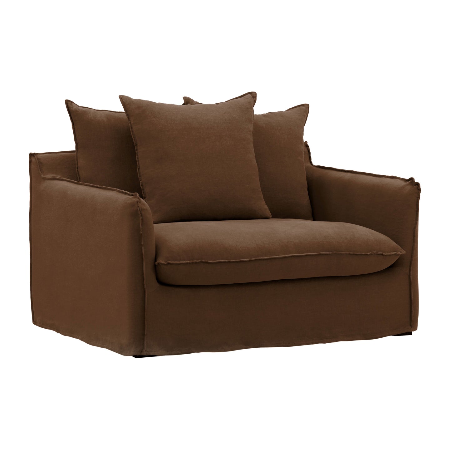 Birch Wood and Select Hardwood Sofa 51 in Wide