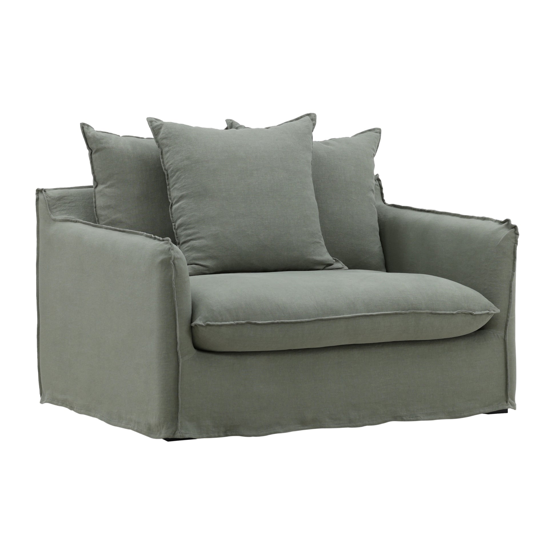 Birch Wood and Select Hardwood Sofa 51 in Wide