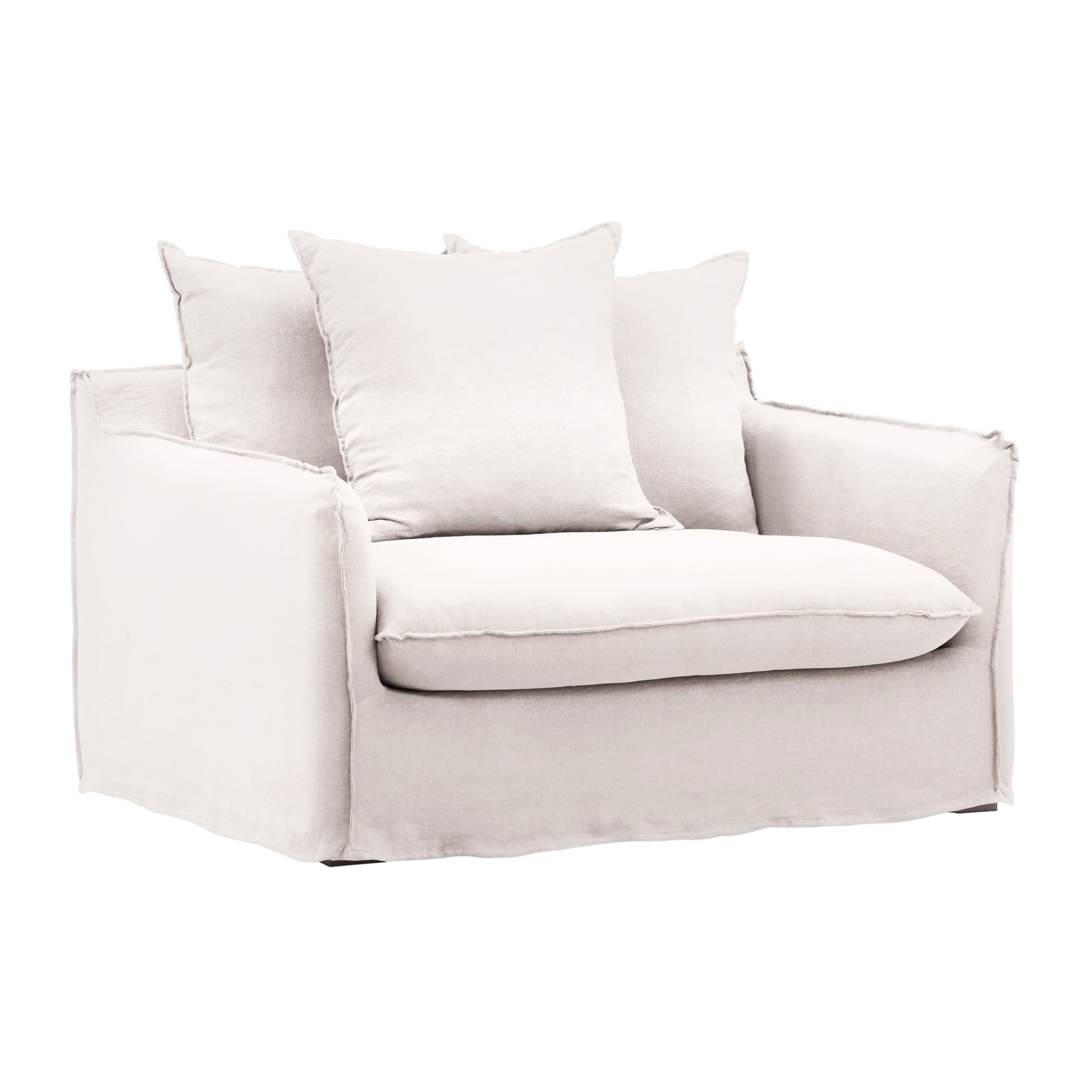 Birch Wood and Select Hardwood Sofa 51 in Wide