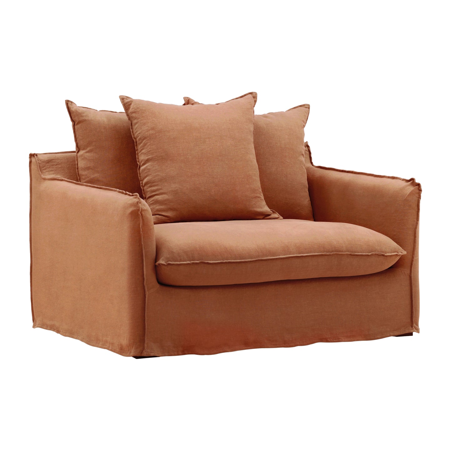 Birch Wood and Select Hardwood Sofa 51 in Wide