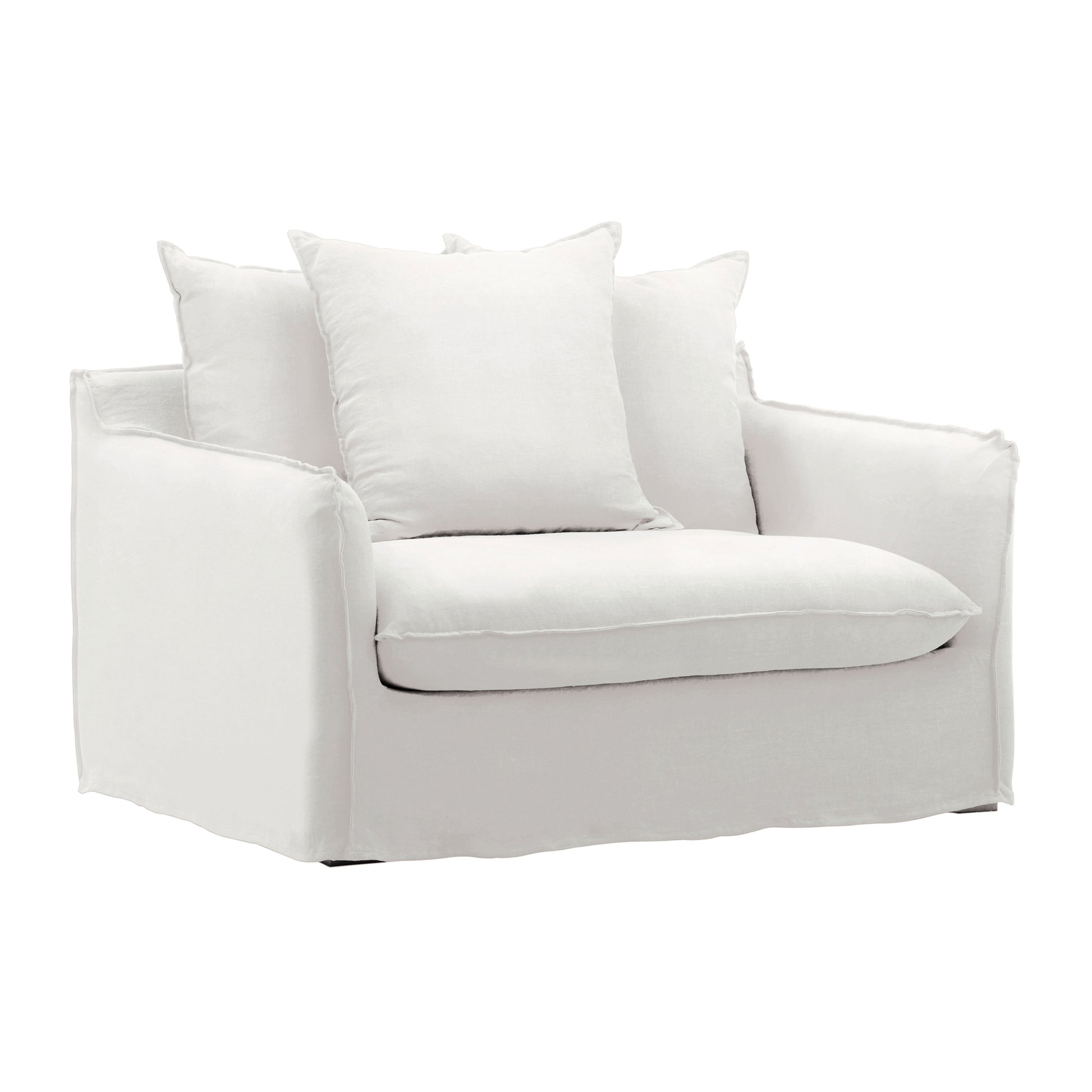 Birch Wood and Select Hardwood Sofa 51 in Wide