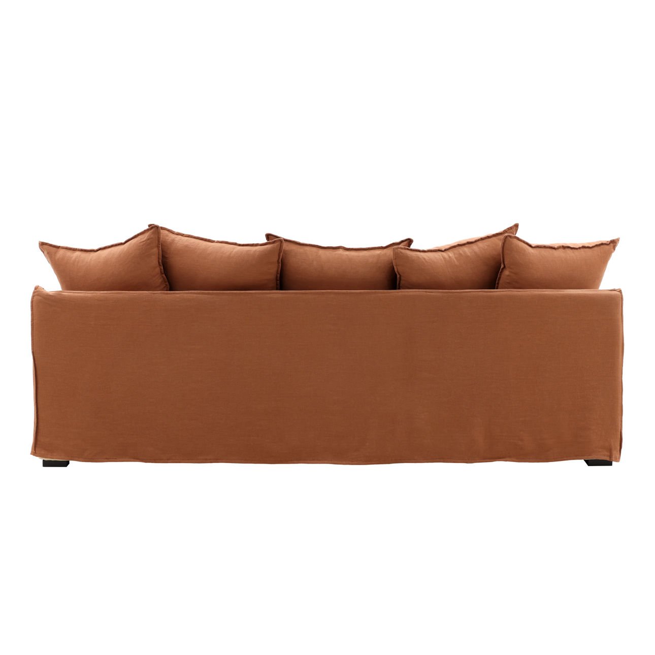Birch Wood and Select Hardwood Sofa 96 in Wide