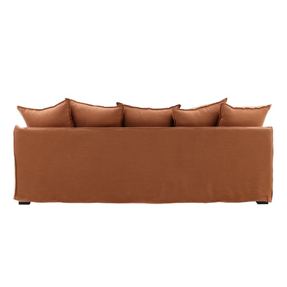 Birch Wood and Select Hardwood Sofa 96 in Wide