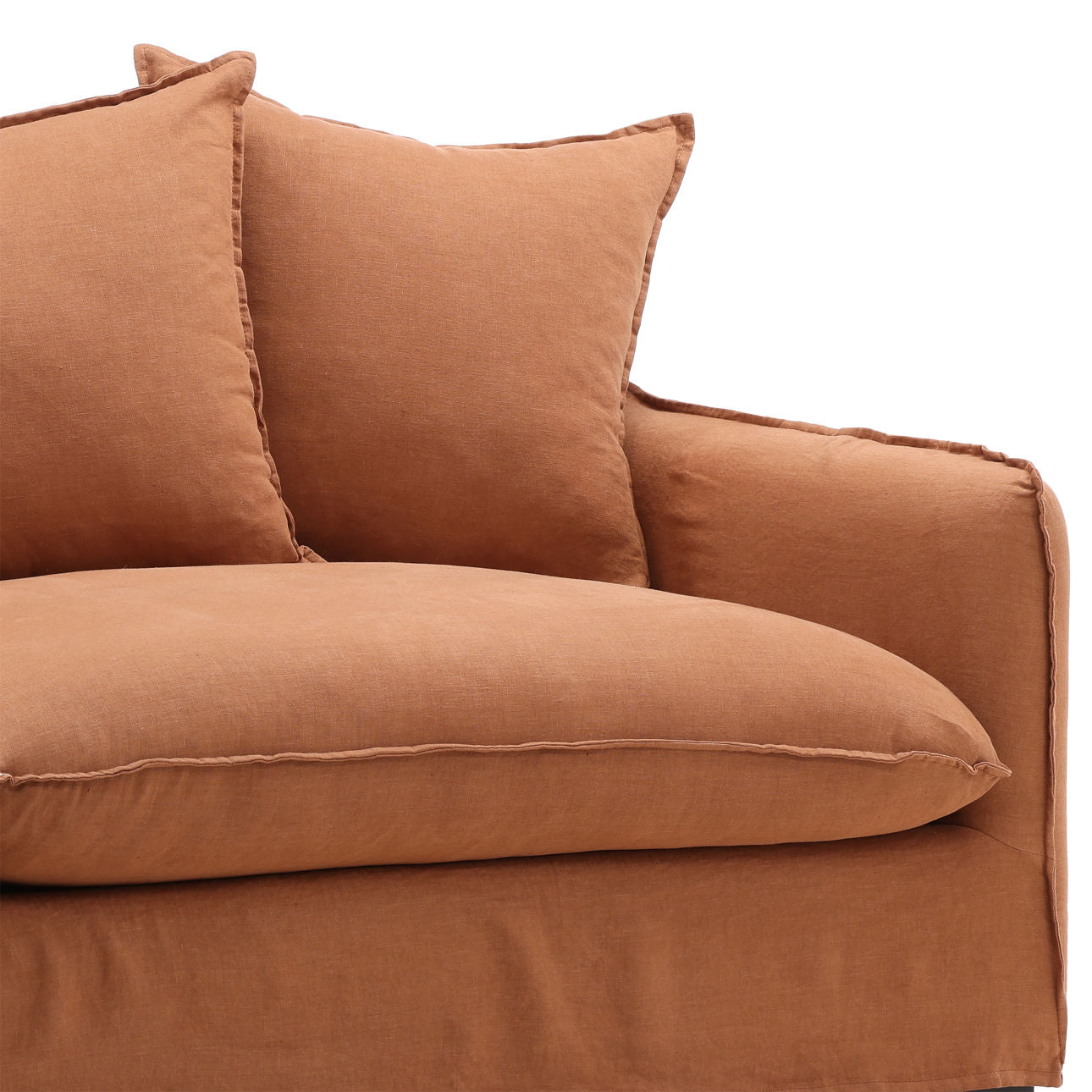 Birch Wood and Select Hardwood Sofa 96 in Wide