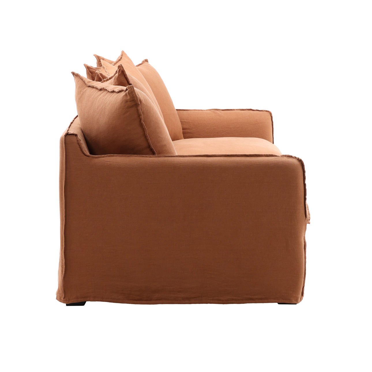 Birch Wood and Select Hardwood Sofa 96 in Wide
