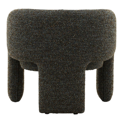 Paris Cerulean Multi-Tone Boucle Fabric Chair 31.5 in Wide