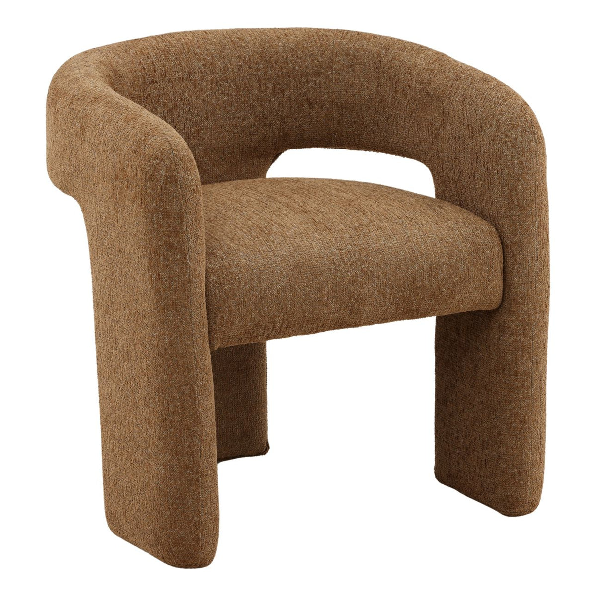 Curated Chenille Fabric Dining Chair