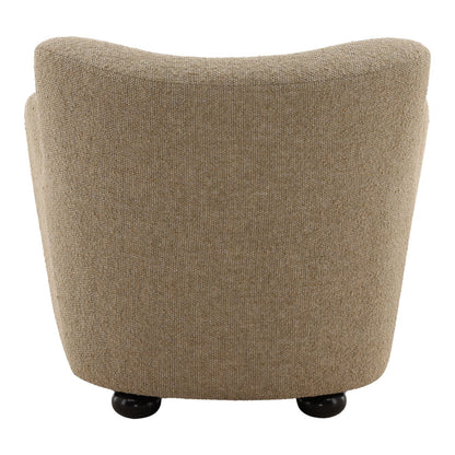 Merino Desert Heathered Chenille Fabric Chair 34.5 in Wide