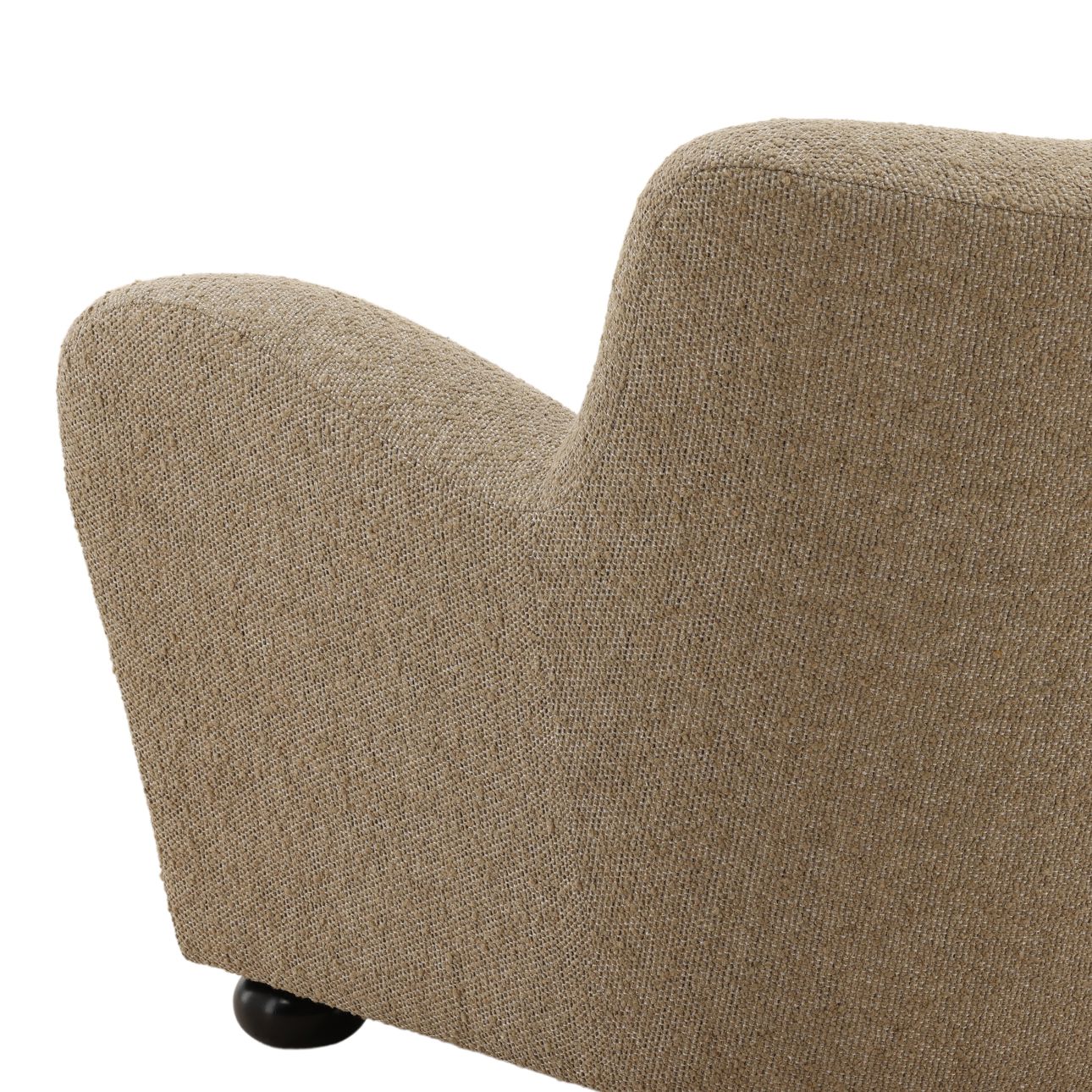 Merino Desert Heathered Chenille Fabric Chair 34.5 in Wide