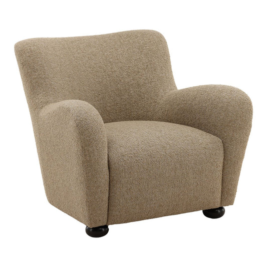 Merino Desert Heathered Chenille Fabric Chair 34.5 in Wide