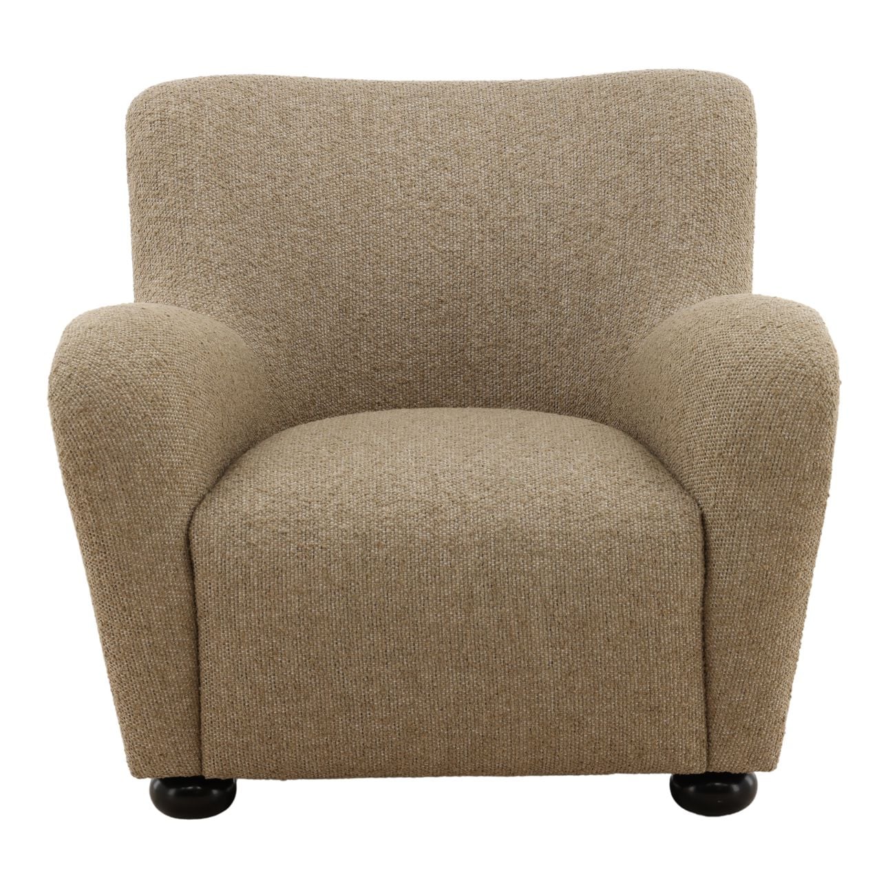 Merino Desert Heathered Chenille Fabric Chair 34.5 in Wide