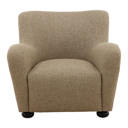 Merino Desert Heathered Chenille Fabric Chair 34.5 in Wide