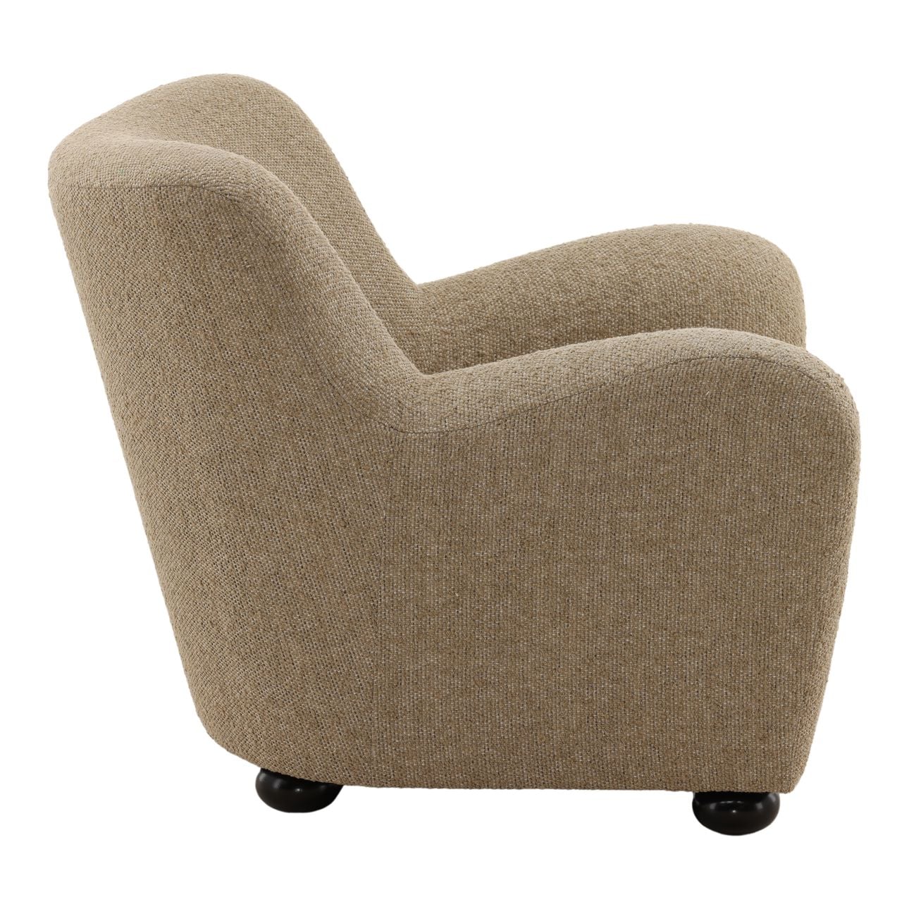 Merino Desert Heathered Chenille Fabric Chair 34.5 in Wide