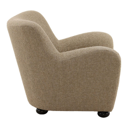 Merino Desert Heathered Chenille Fabric Chair 34.5 in Wide